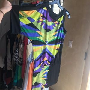 BCBG Block Tunic Dress